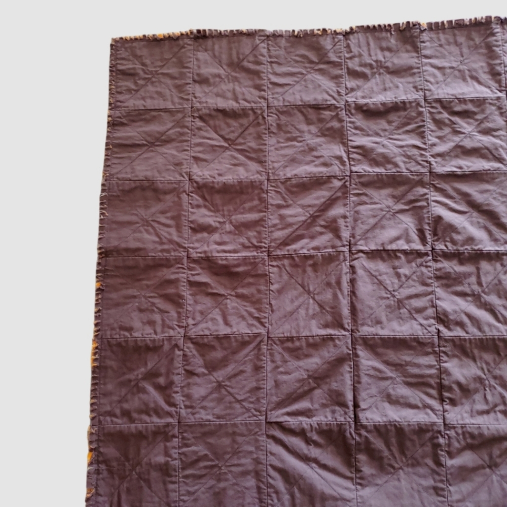 NEW Homemade Baby Boy Rag Quilt Forest Friends/Multi Color - Picture 10 of 12